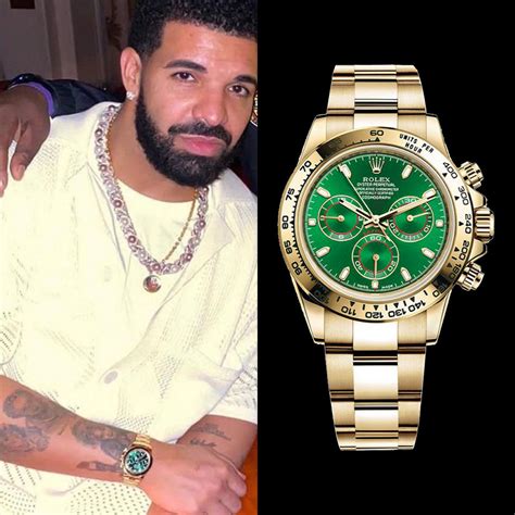 drake rolex collection